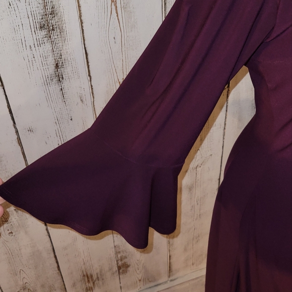 Chaps 3/4 Bell Sleeve Dress - Picture 4 of 5